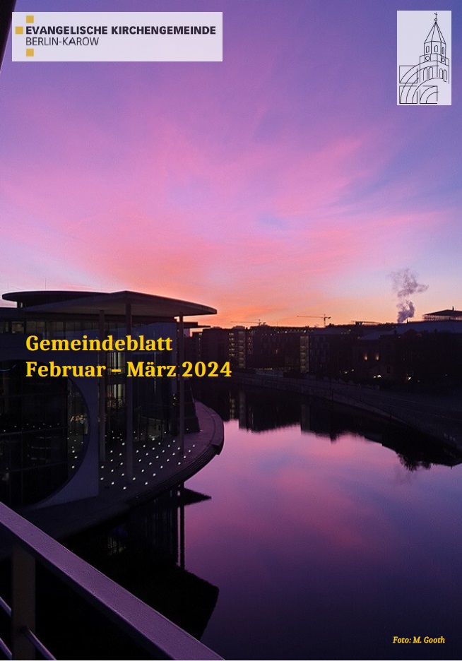 Gemeindeblatt Februar März 2024